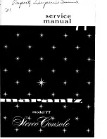 Preview for 1 page of Marantz 7T Service Manual