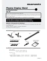 Preview for 1 page of Marantz AS6150 Handling Instructions Manual