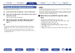 Preview for 98 page of Marantz AV7706 Owner'S Manual