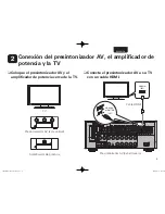 Preview for 5 page of Marantz AV8801 (Spanish) Antes De Empezar