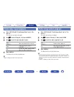 Preview for 92 page of Marantz AV8802 Owner'S Manual