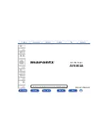 Marantz AV8802A Owner'S Manual preview