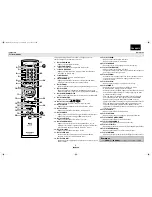 Предварительный просмотр 8 страницы Marantz BD8002 (French) Guía Del Usuario