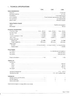 Preview for 3 page of Marantz CD-43 Service Manual