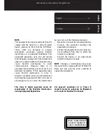 Preview for 3 page of Marantz CD-5000 User Manual