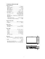 Предварительный просмотр 3 страницы Marantz CD5001 Service Manual