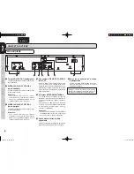 Предварительный просмотр 8 страницы Marantz CD5003 (French) Guide Utilisateur