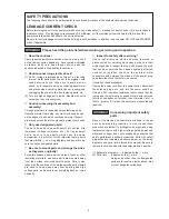 Preview for 3 page of Marantz CD5004K1B Service Manual