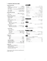 Preview for 3 page of Marantz CD6000 series Service Manual