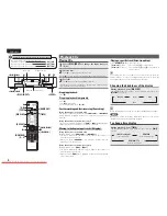 Предварительный просмотр 14 страницы Marantz CD6004 Owner'S Manual