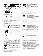 Preview for 16 page of Marantz CDR510 User Manual