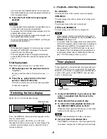 Предварительный просмотр 19 страницы Marantz CDR632 User Manual