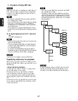 Предварительный просмотр 22 страницы Marantz CDR632 User Manual