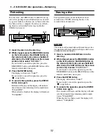 Предварительный просмотр 32 страницы Marantz CDR632 User Manual