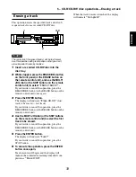 Предварительный просмотр 33 страницы Marantz CDR632 User Manual