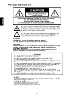 Preview for 2 page of Marantz cdr633 User Manual