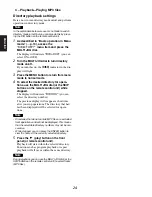 Предварительный просмотр 24 страницы Marantz cdr633 User Manual