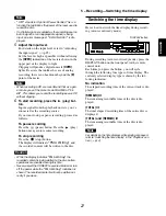 Предварительный просмотр 27 страницы Marantz cdr633 User Manual