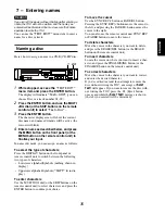 Предварительный просмотр 35 страницы Marantz cdr633 User Manual