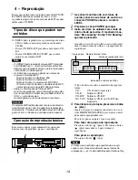 Предварительный просмотр 134 страницы Marantz cdr633 User Manual