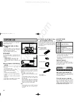 Preview for 6 page of Marantz CR401N User Manual