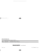 Preview for 29 page of Marantz CR401N User Manual