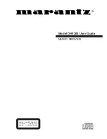 Preview for 1 page of Marantz DH9300 User Manual