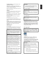 Preview for 3 page of Marantz DH9500 User Manual