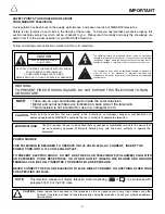 Preview for 2 page of Marantz DL5500 Operating Manual