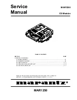 Предварительный просмотр 42 страницы Marantz DR2100 Service Manual