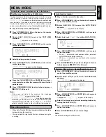 Предварительный просмотр 20 страницы Marantz DR6000 User Manual