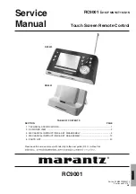 Preview for 1 page of Marantz ds9001 Service Manual