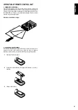 Preview for 31 page of Marantz Duetto CD110 User Manual