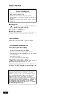 Предварительный просмотр 5 страницы Marantz DV-12S1 User Manual