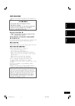 Preview for 5 page of Marantz DV-12S2 User Manual
