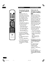 Preview for 84 page of Marantz DV-12S2 User Manual