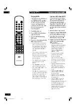 Preview for 94 page of Marantz DV-12S2 User Manual