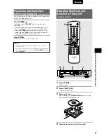 Preview for 20 page of Marantz DV-18mkII User Manual