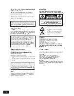 Preview for 2 page of Marantz DV3002 User Manual