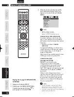 Предварительный просмотр 34 страницы Marantz DV4003 (French) Manuel D'Utilisation