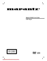 Preview for 1 page of Marantz DV4200 User Manual