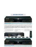 Marantz DV4400 Specifications preview