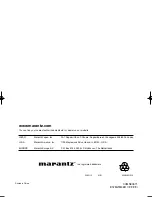 Preview for 28 page of Marantz DV4400 User Manual