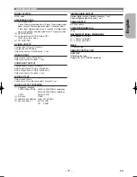 Предварительный просмотр 27 страницы Marantz DV4500 User Manual