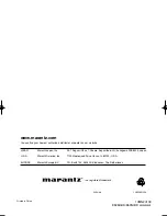 Предварительный просмотр 28 страницы Marantz DV4500 User Manual