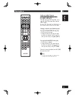 Предварительный просмотр 21 страницы Marantz DV6001 User Manual