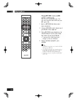 Предварительный просмотр 32 страницы Marantz DV6001 User Manual