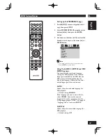 Предварительный просмотр 49 страницы Marantz DV6001 User Manual