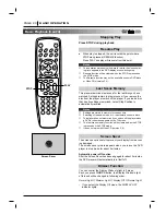 Preview for 20 page of Marantz DV6200 User Manual