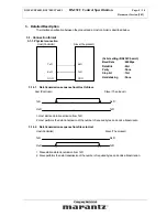 Предварительный просмотр 4 страницы Marantz DV7001 Control Specification